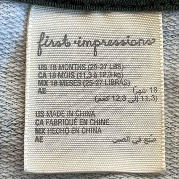 FIRST IMPRESSIONS Camouflage Zip Up Hoodie - Picture 4 of 6